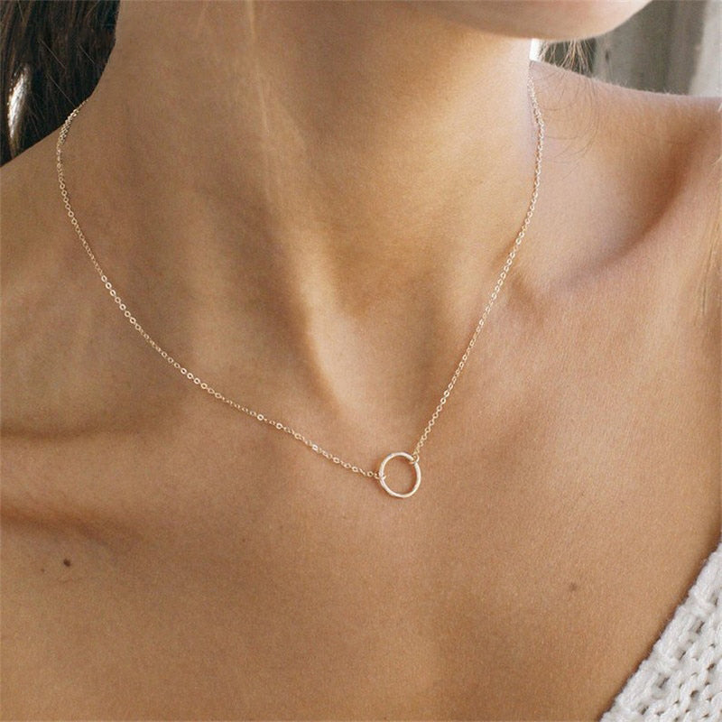 KDOUSHA- Collier Cercle en argent Sterling